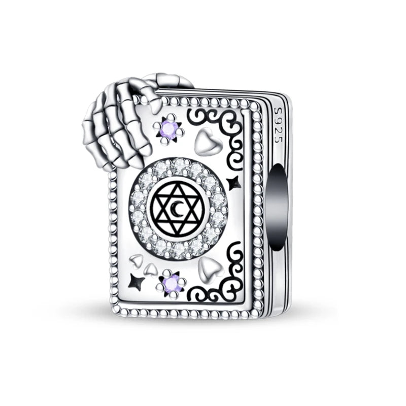 Heißer Verkauf Charms Perlen 925 Sterling Silber Farbe Bogen Kreuz Lebensbaum Perlen Fit DIY Original Armreif Charme Anhänger Schmuck
