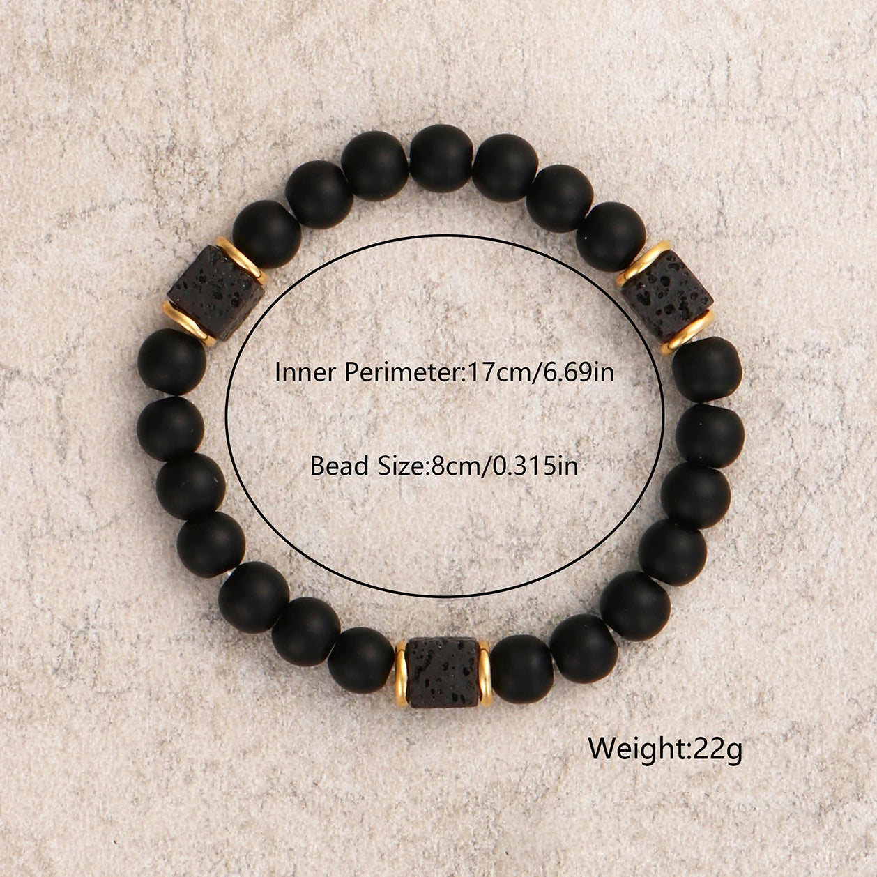 1PC Pulseras Hombre Vintage Tribal Holz Perlen Mann Armbänder Pulseiras Masculina Lava Stein Perlen Männliche Armbänder Homme