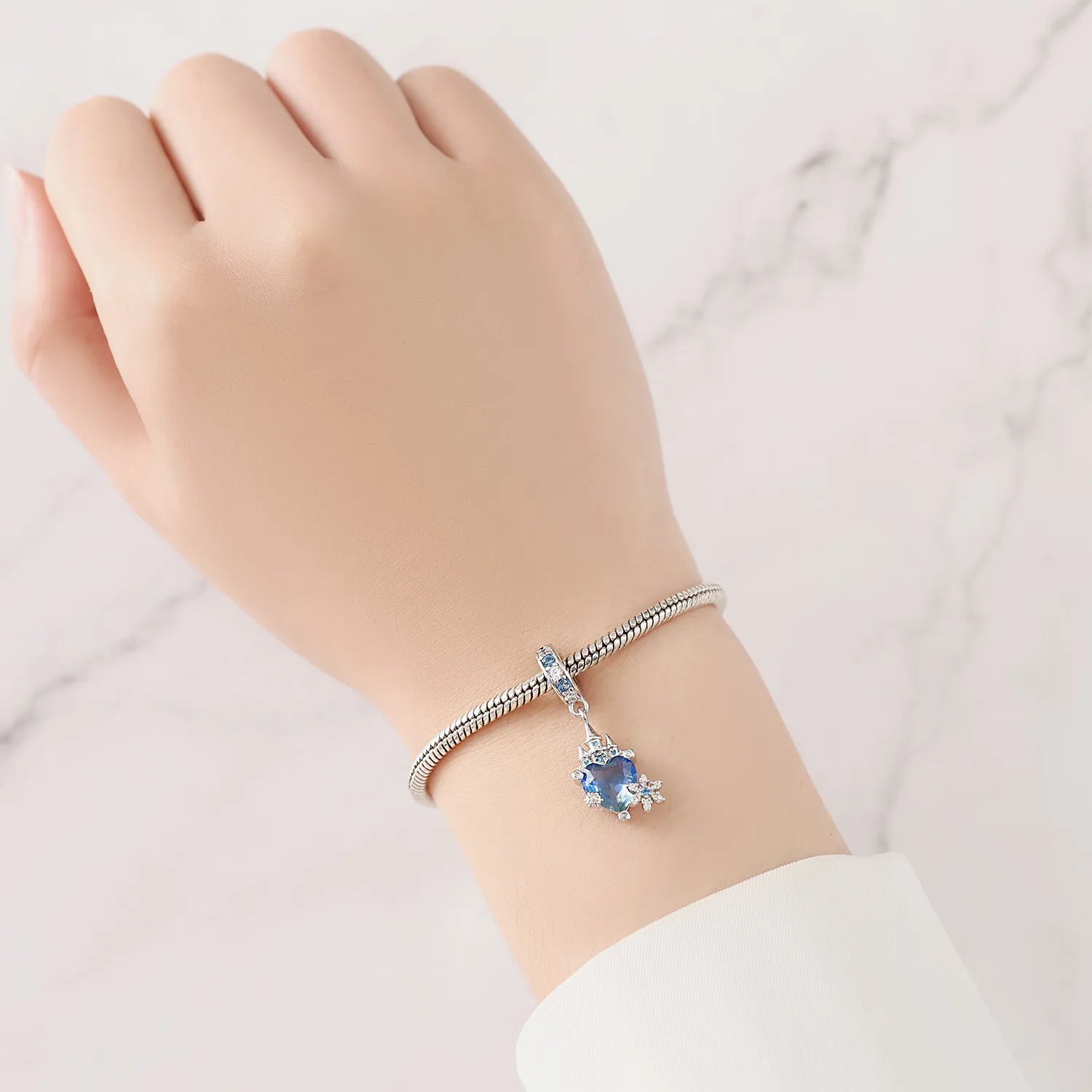 Original S925 Sterling Silber Märchen Der Nussknacker Charms Perlen Fit Armbänder Halskette DIY Party Geschenke Schmuck Zubehör