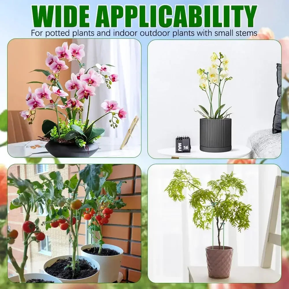 5/10PCS Anlage Unterstützt Stehen Schmetterlinge Orchidee Blume Topf Befestigungs Stangen Wiederverwendbare Gemüse Schutz Befestigungs Werkzeug Gartenarbeit Su