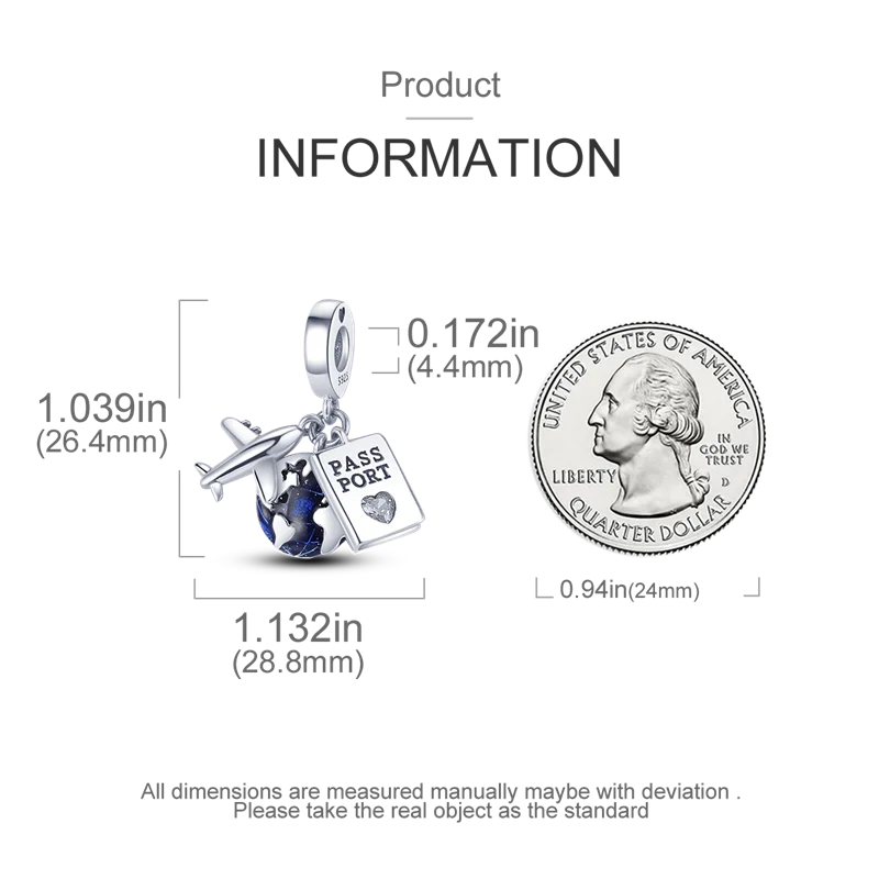 Charm-Anhänger aus Silber 925, blaue Serie, passend für Armbänder, Charms, DIY, originelle Mode-Anhänger für Schmuckherstellung