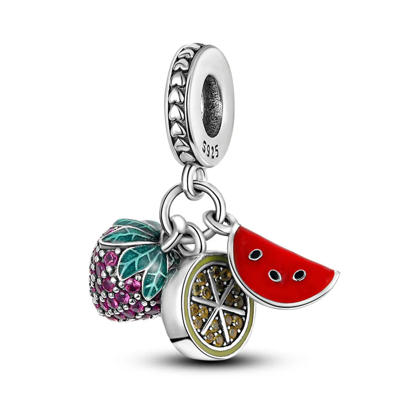 Echtes 925 Sterling Silber Buch Und Kaffeetasse Charms Fit Original Pand 3mm Armband Anhänger Perlen Frauen Edlen schmuck