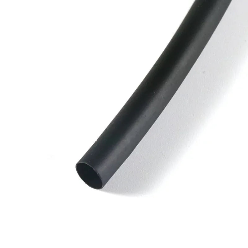 Fünf Meter/Lot DIY 2:1 schwarze Kabelhülse 1 mm 1,5 mm 2 mm 2,5 mm 3 mm 3,5 mm 4 mm 5 mm 6 mm Schrumpfschlauch