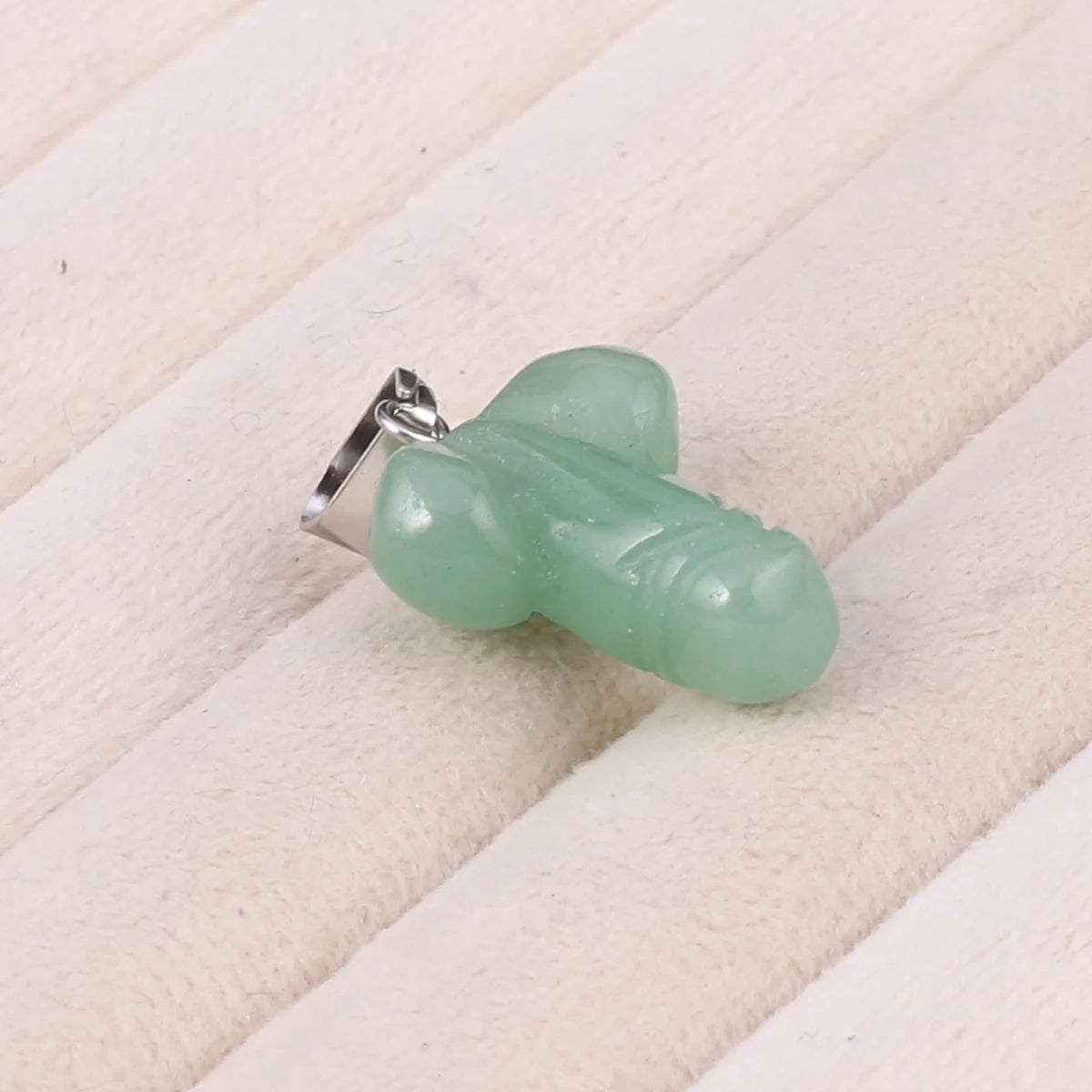 23x16mm Cartoon Schlüssel Opal Rose Quarz Naturstein Anhänger machen DIY Halskette Ohrringe Schmuck Zubehör Geschenk