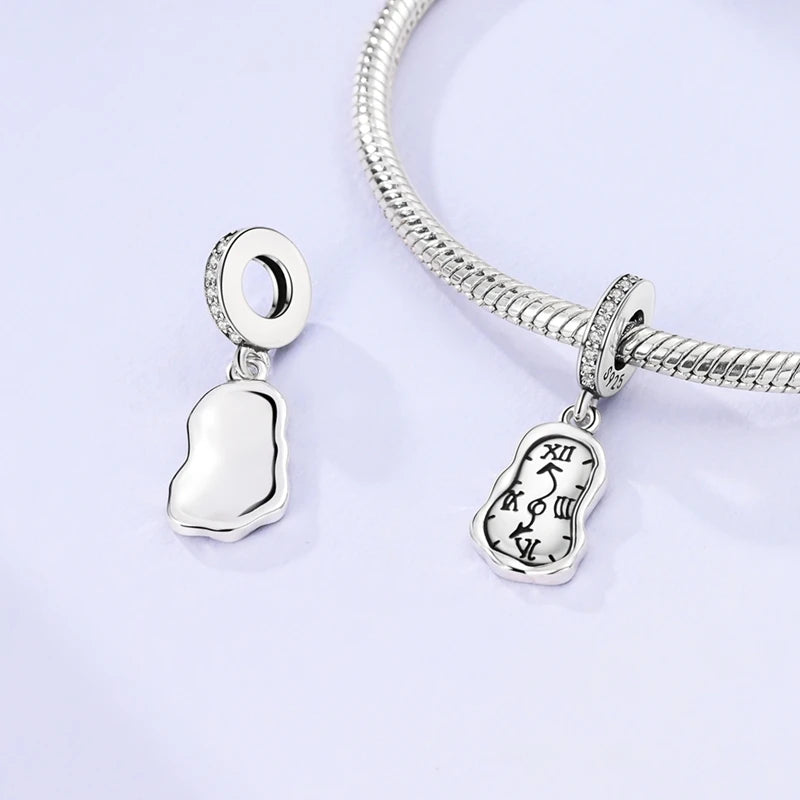 Heißer Verkauf Charms Perlen 925 Sterling Silber Farbe Bogen Kreuz Lebensbaum Perlen Fit DIY Original Armreif Charme Anhänger Schmuck