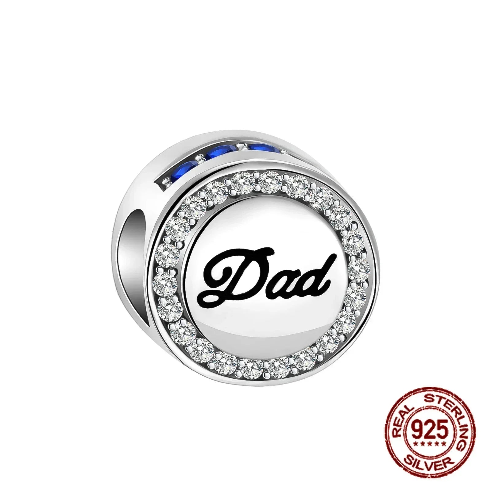 925 Sterling Silber Baum Blume Liebe für immer Familie Bead Pandent Charm Fit 4 MM Loch Durchmesser Armband DIY Bead Frau schmuck Geschenk
