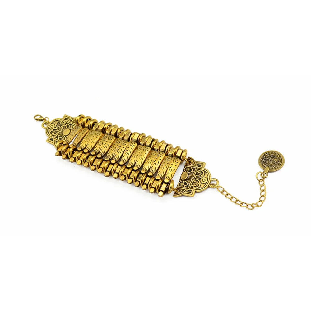 Vintage Münze Quaste Charm Armband für Frauen Männer Gypsy Boho Sommer Strand Chic Festival Handkette türkisch afghanisch indischer Schmuck