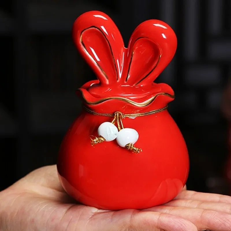 Handbemalte Mini-Haustierurne aus Keramik, personalisiertes Gedenkengravur für Hunde, Katzen, Asche, Andenken – Vase für kleine Haustiere