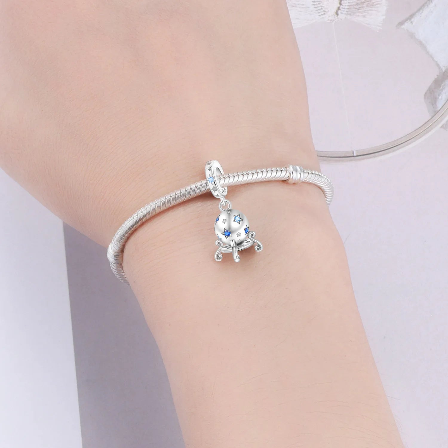 Original S925 Sterling Silber Märchen Der Nussknacker Charms Perlen Fit Armbänder Halskette DIY Party Geschenke Schmuck Zubehör