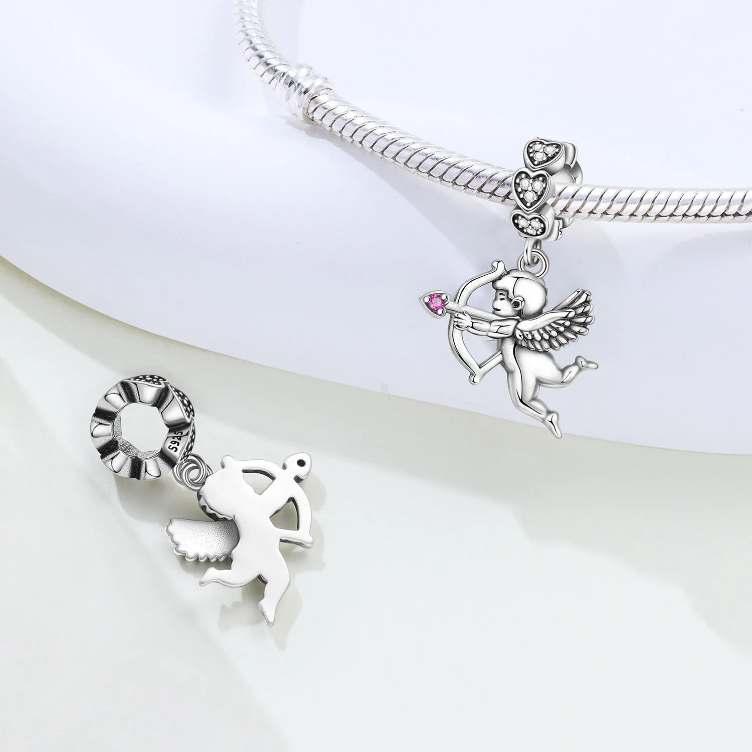 Original S925 Sterling Silber Märchen Der Nussknacker Charms Perlen Fit Armbänder Halskette DIY Party Geschenke Schmuck Zubehör