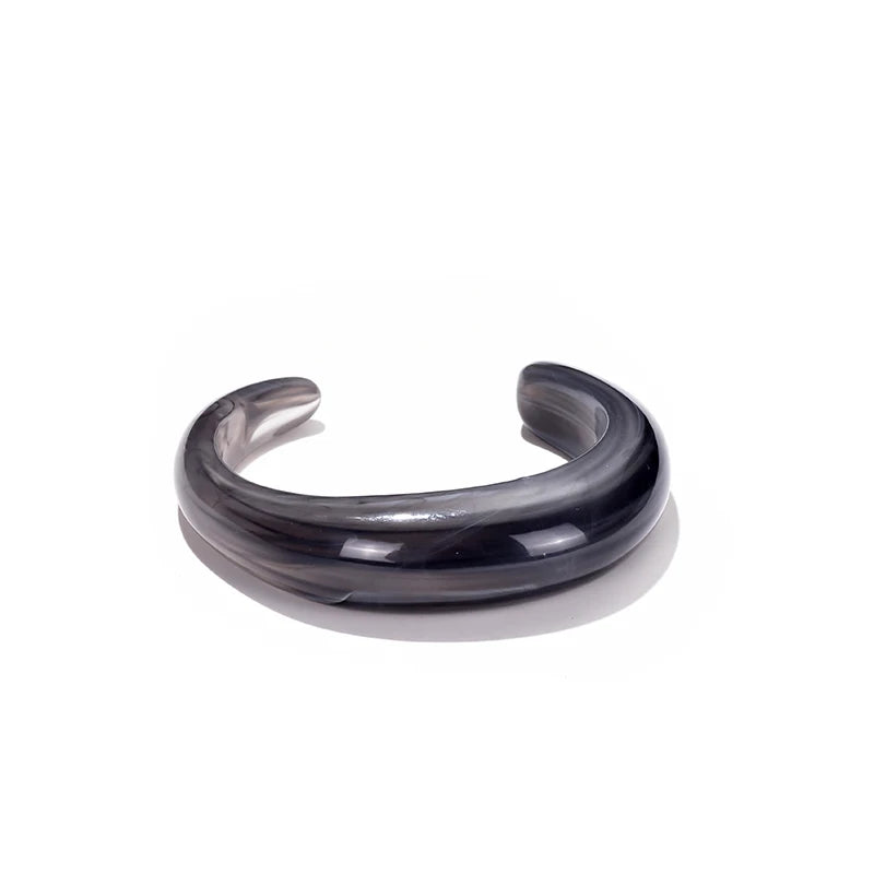 Vintage Böhmischen Harz Manschette Charme Armbänder Armreifen Für Frauen Mode Schmuck Acryl Weit Offene Handgelenk Geometrische Armreif Pulseras