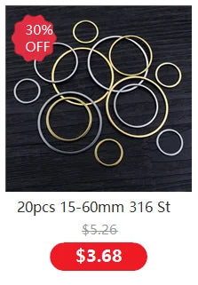 30pcs 17x14mm Kein Verblassen Charms 316 Edelstahl Stern Handamde Armband Halskette Anhänger Charms DIY Schmuck, die Entdeckungen