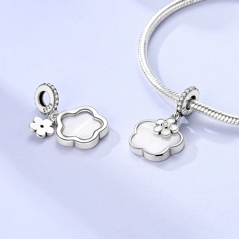 Heißer Verkauf Charms Perlen 925 Sterling Silber Farbe Bogen Kreuz Lebensbaum Perlen Fit DIY Original Armreif Charme Anhänger Schmuck