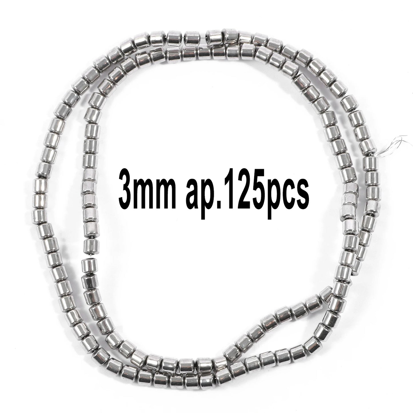 Großhandel AAA Rhodium Hämatit Perlen Charms Herz Stern Rohr Facettierte Runde Unregelmäßige Geometrische Form Perlen Für Schmuck Machen