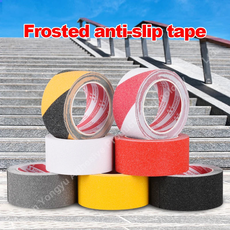 Rutschfestes PVC-Griffbandstreifen, hochreibende Deck-Griffbandstreifen, wasserdichtes und rutschfestes Klebeband für Stufen, Keller, Treppen im Freien
