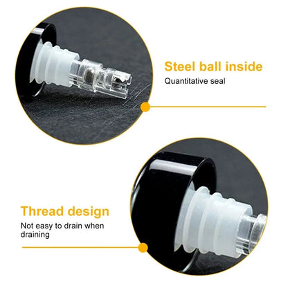 30 ml Kunststoff Schnaps Ausgießer Olivenöl Wein Flasche Ausgießer Stecker Stopper Kork Wein Spender Auslaufsicher Bar Liefert