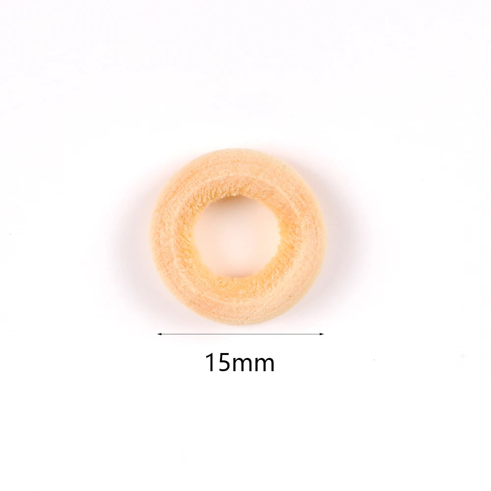 4-50mm 1-1000 Stück natürliche Holzperlen runde Abstandshalter Holzperle bleifreie Kugeln Charms DIY für Schmuckherstellung handgefertigte Accessoires