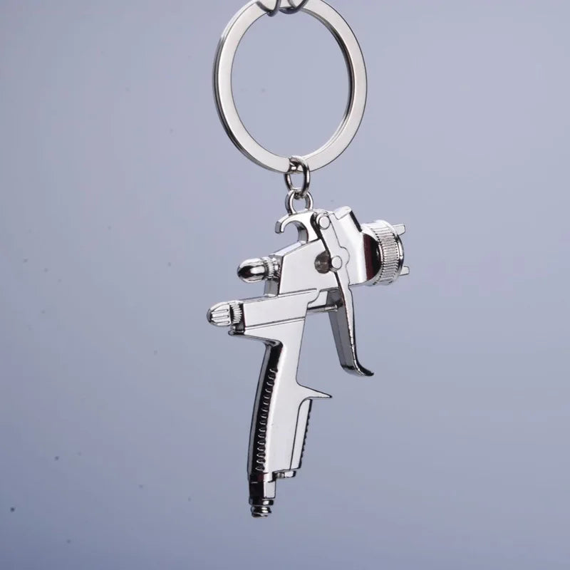 Metall Neue Wasser Pistole schlüsselbund Auto waschen werkzeuge Hochdruck wasser pistole modell Schlüssel kette Party geschenk Anhänger schlüssel Ring k2011