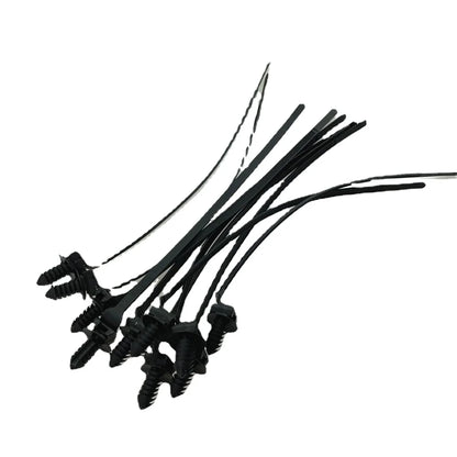 Auto große LKW-Träger Blechs chnalle abnehmbare Nylon Kabelbinder Kabelbinder mit Blech befestigungs sitz Dicke 3mm