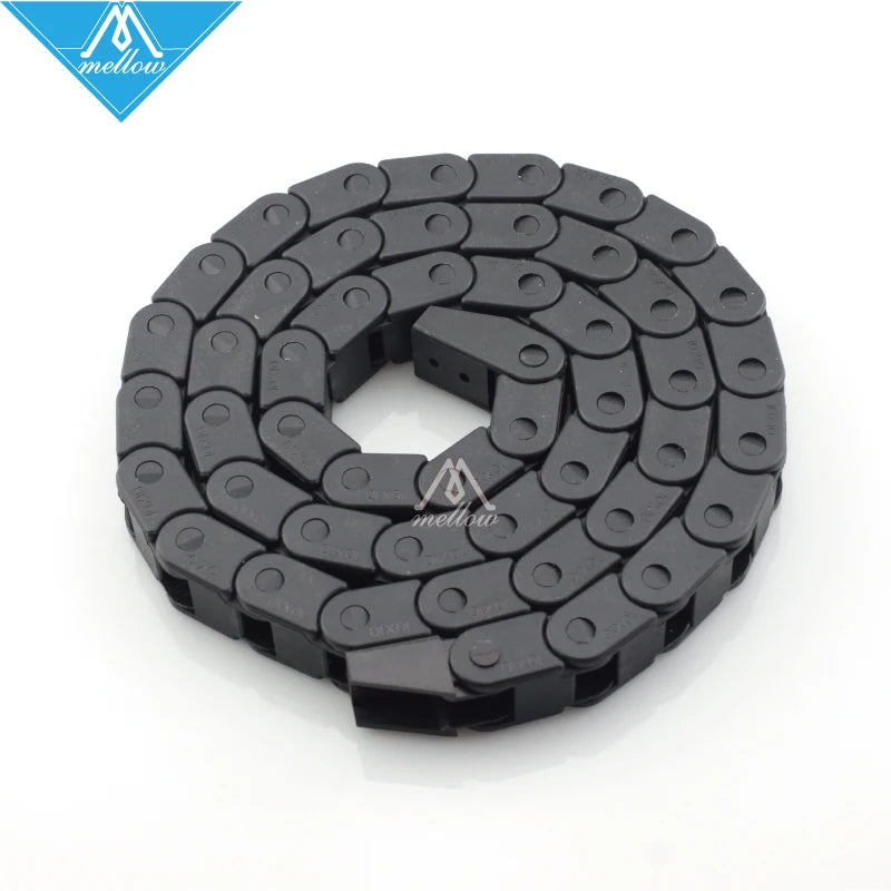 HEIßER! Beste !!! 10x10mm L1000mm Kabel Drag Kette Draht Träger mit ende anschlüsse für 3D Drucker Werkzeuge