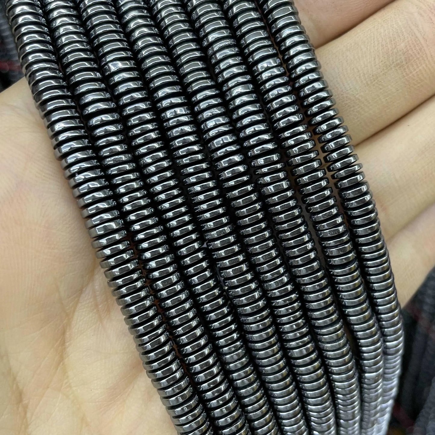 Naturstein Rondelle 2X6mm Türkise Quarz Jaspis Achate Flache Runde Spacer Perlen für Schmuckherstellung DIY Armband Zubehör
