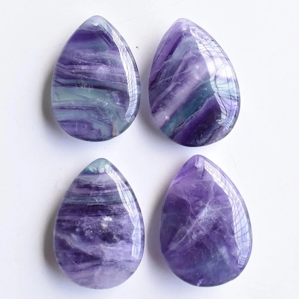 Mode gute qualität natürliche tigerauge stein lapis lazuli wasser tropfen charms anhänger für schmuck machen 4 teile kostenloser versand