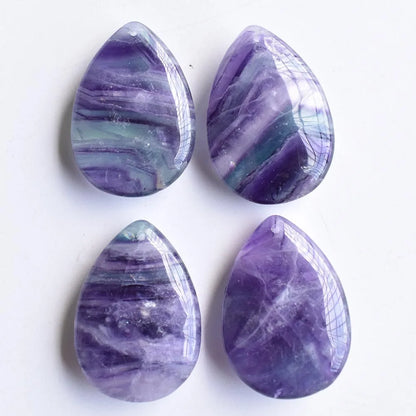 Mode gute qualität natürliche tigerauge stein lapis lazuli wasser tropfen charms anhänger für schmuck machen 4 teile kostenloser versand