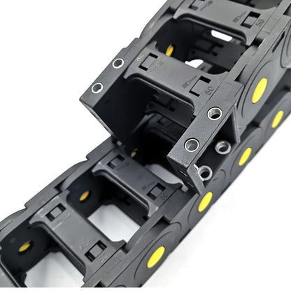 JFLO 35 Serie 1 Meter Kunststoff-Schleppkette, Kabelhalter, Drahtträger, Schleppleine für CNC-Fräsmaschinen, Getriebeteile