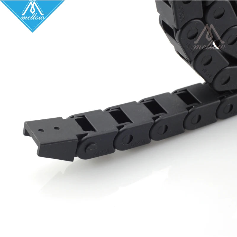 HEIßER! Beste !!! 10x10mm L1000mm Kabel Drag Kette Draht Träger mit ende anschlüsse für 3D Drucker Werkzeuge