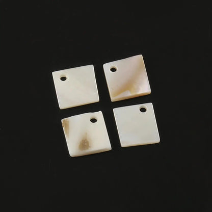 Weißer Stern, rund, Perlmutt-Muschel-Charms, natürliche Muschel-Halsketten-Anhänger für Schmuckherstellung, DIY-Ohrring-Zubehör, 30 Stück