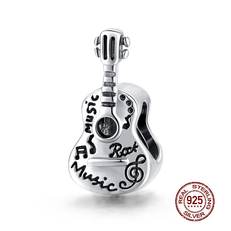 WOSTU 925 Sterling Silber Tier Cat Charm Anhänger Herz Familie Marienkäfer Bee Perlen Fit Original Armband DIY Schmuck Für Frauen