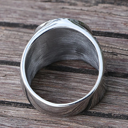 Nordic Segelboot Piraten Ring Für Männer 316L Edelstahl Biker Viking Ring Männer Frauen Kompass Anker Ringe Mode Schmuck Geschenk