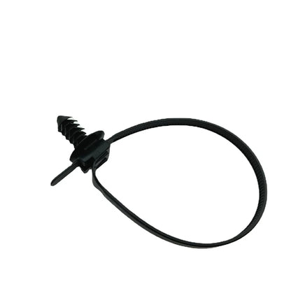 Auto große LKW-Träger Blechs chnalle abnehmbare Nylon Kabelbinder Kabelbinder mit Blech befestigungs sitz Dicke 3mm