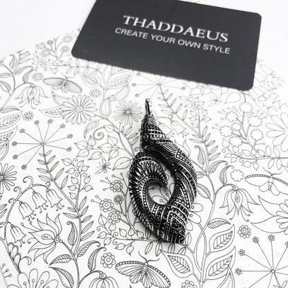 Anhänger Haken Maori Afrika Ornament Schädel Drachen Feder Eidechse Anker Ethnische Schmuck Europa Bijoux Geschenk Für Frau & Männer