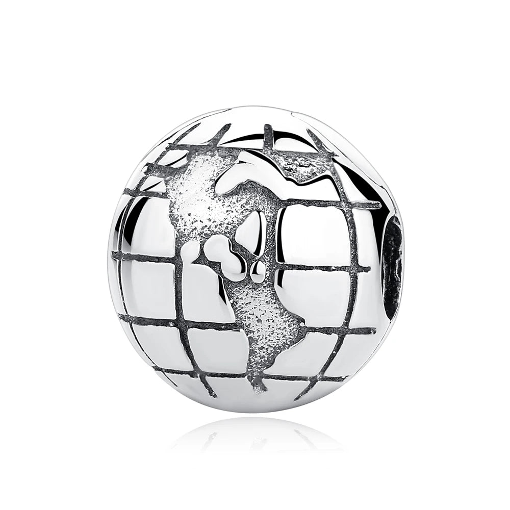 Original 100% 925 Sterling Silber Charm Bead Reise Taxi Motorrad Riesenrad Charms Fit Pandora Armbänder Frauen Diy Schmuck
