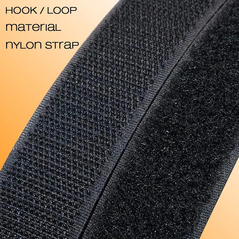 10 teile/los 2cm Breite Nylon Haken und Schleife Krawatten Unten Riemen mit Metall Schnalle Befestigungs Kabel Riemen Einstellbar Mehrweg cablt Krawatten