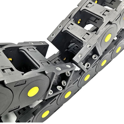 JFLO 35 Serie 1 Meter Kunststoff-Schleppkette, Kabelhalter, Drahtträger, Schleppleine für CNC-Fräsmaschinen, Getriebeteile