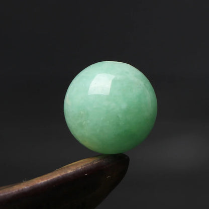 4A natürliche Jade Chalcedon Einzelperle DIY Perlen Schmuckherstellung