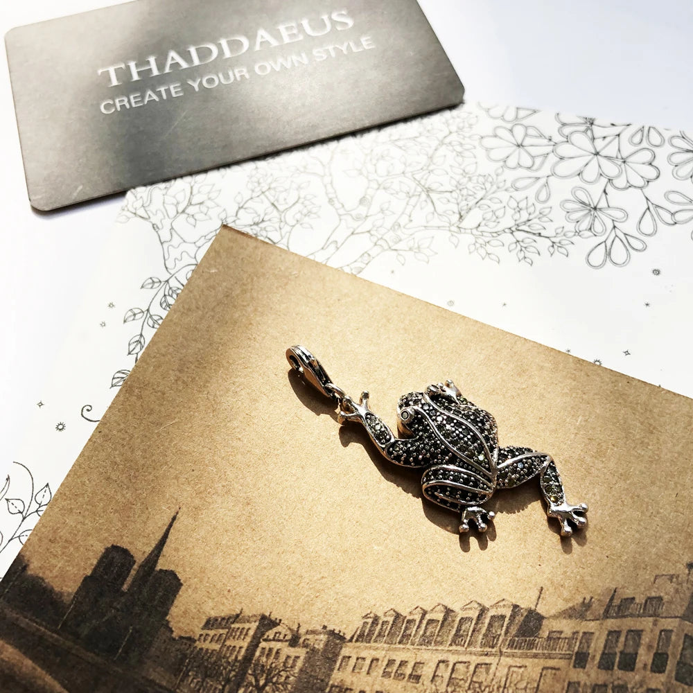 Anhänger Frosch Grün Eva 2017, modischer Glamour-Schmuck, Europa-Stil, Halskette, Zubehör, Geschenk für Damen und Herren