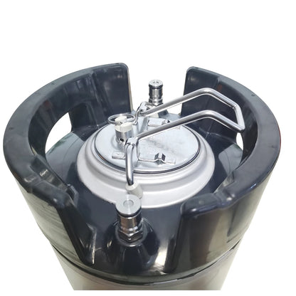Austausch des Fassdeckels aus Edelstahl, Beer Cornelius Ball Lock, Fix Leaks Überdruckventil, neuer O-Ring-Deckel