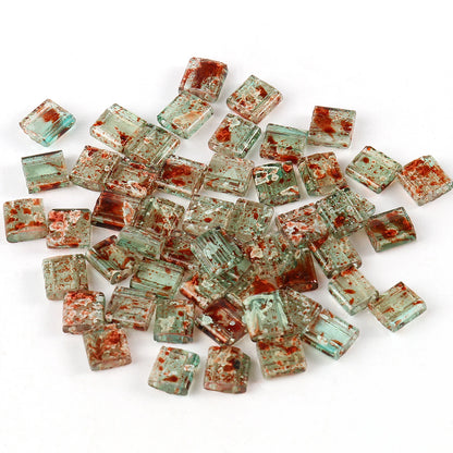 Zwei Löcher Perlen Taidian Seedbeads für Schmuck Machen DIY Armbänder Zubehör Sommer Strand Schmuck 5x5x2mm 50 teile/los