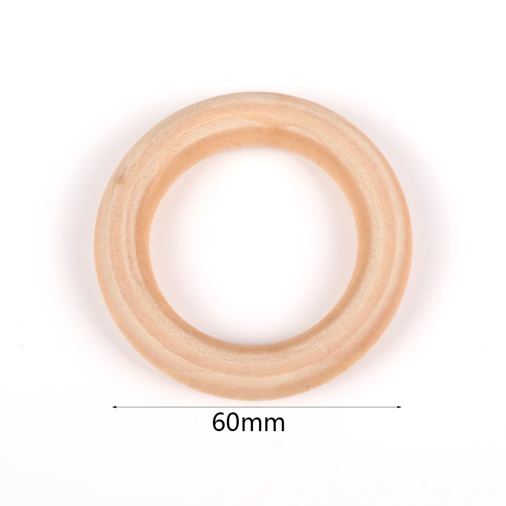4-50mm 1-1000 Stück natürliche Holzperlen runde Abstandshalter Holzperle bleifreie Kugeln Charms DIY für Schmuckherstellung handgefertigte Accessoires