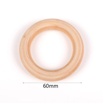 4-50mm 1-1000 Stück natürliche Holzperlen runde Abstandshalter Holzperle bleifreie Kugeln Charms DIY für Schmuckherstellung handgefertigte Accessoires