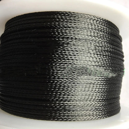 Freies verschiffen 10M 3k carbon faser kabel hülse geflecht 2MM-30MM Hohl leitfähigen band Draht abschirmung hülse