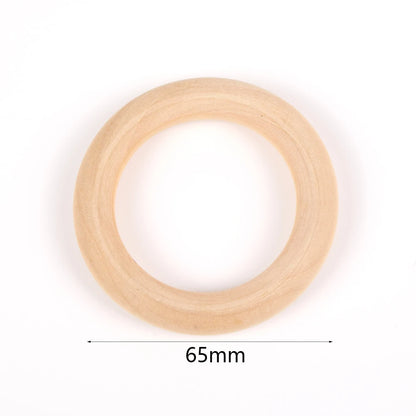 4-50mm 1-1000 Stück natürliche Holzperlen runde Abstandshalter Holzperle bleifreie Kugeln Charms DIY für Schmuckherstellung handgefertigte Accessoires