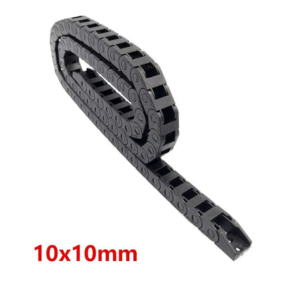 JFLO 1 Meter 10x10 10x15 10x20 Drahtträgerkabel Drag Chain Bridge Nicht öffnend mit Endverbinder Tanks Schleppleine、