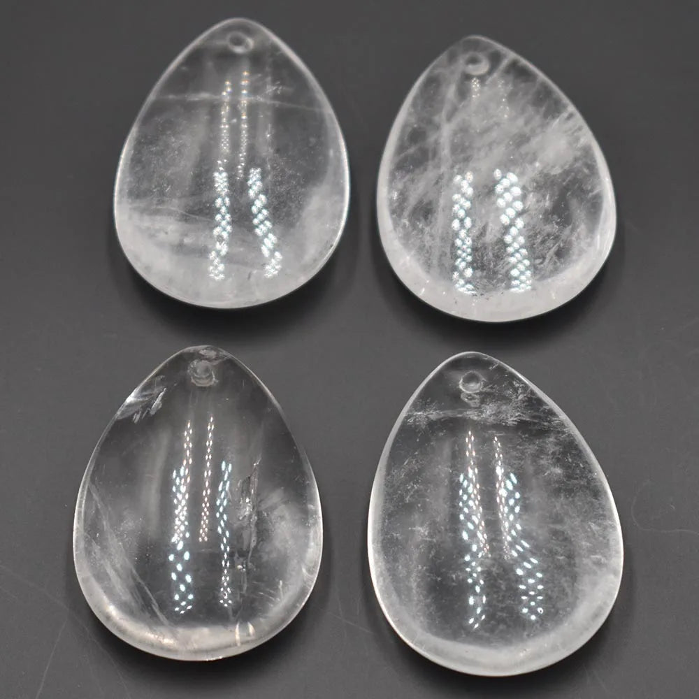 Mode gute qualität natürliche tigerauge stein lapis lazuli wasser tropfen charms anhänger für schmuck machen 4 teile kostenloser versand