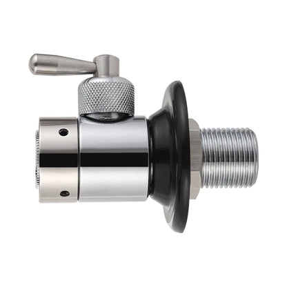 US-Standard-Wasserhahn-Durchflussregelventil, selbstgebrautes Bierhahn-Wasserhahn-Durchfluss-/Schaum-Steuerventil-Adapter mit G5/8-Schaft, reduziert Schäumen