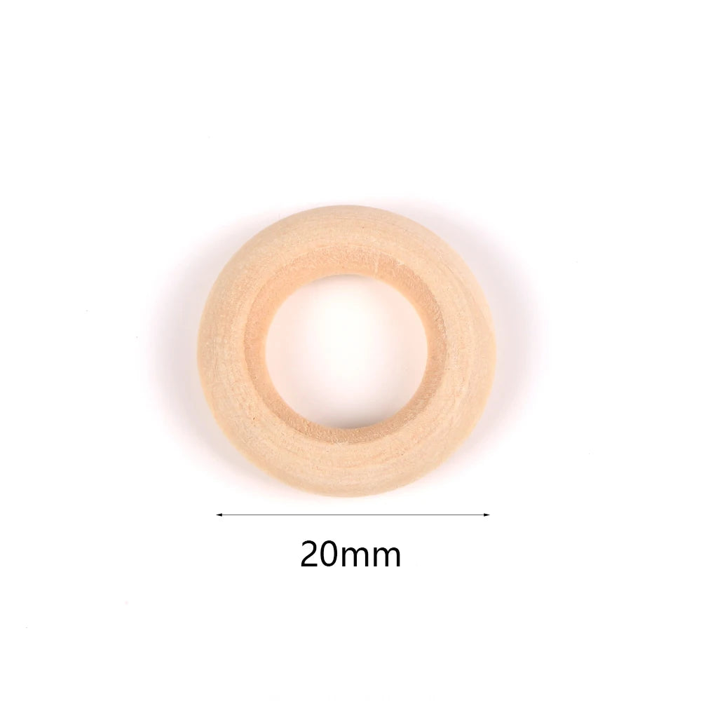 4-50mm 1-1000 Stück natürliche Holzperlen runde Abstandshalter Holzperle bleifreie Kugeln Charms DIY für Schmuckherstellung handgefertigte Accessoires