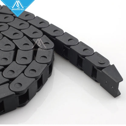 HEIßER! Beste !!! 10x10mm L1000mm Kabel Drag Kette Draht Träger mit ende anschlüsse für 3D Drucker Werkzeuge